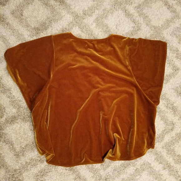 Madewell Velvet Top NWT and NWOT - Picture 9 of 9